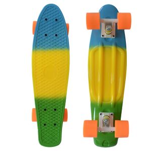 Einheitsgröße MW-324|MUWO "Cruiser" Penny Board Mini Skateboard gelb