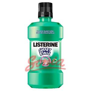 Listerine Smart Spinse Mundwasser Mund für Kinder 6+ Mild Mint 250ml