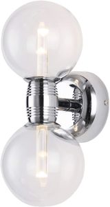 LED Bad Spiegel-Leuchte Badezimmer Beleuchtung Aufbau-Lampe IP44 Schminklicht