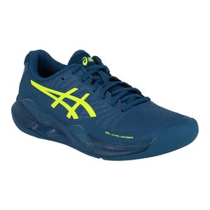 Asics Tennisschuh Gel Challenger 14 Indoor Herren Blau Gelb