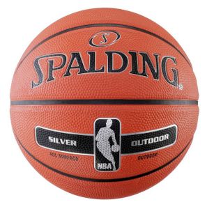 Spalding Silber Serie Basketball im Freien Größe 5