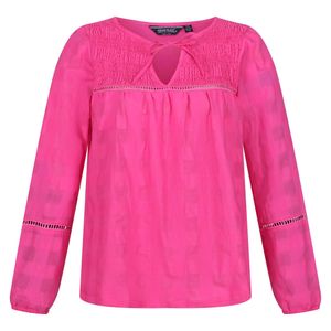 Regatta - "Calluna" Bluse für Damen Langärmlig RG7469 (40 DE) (Pink Fusion)