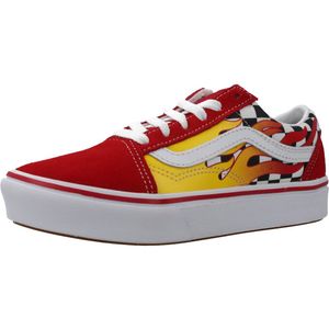 Vans old skool t and c biking outlet red