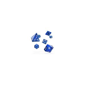 Oakie Doakie Dice Würfel RPG-Set Speckled - Blau (7)