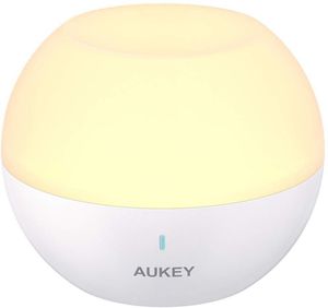 AUKEY LT-ST23 LED Nachttischlampe »LT-ST23«, wiederaufladbar tragbar RGB Touch-Bedienung IP65 Wasserdicht & Sturzfest