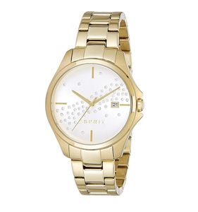 Esprit Cecilia ES108432001 Gold Damenuhr Uhr Armbanduhr Quarzuhr