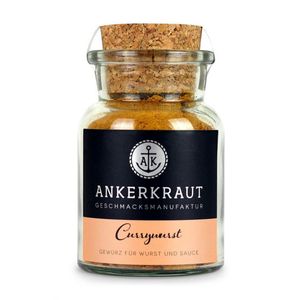 Ankerkraut Currywurst Gewürz für Wurst und Sauce im Korkenglas 100g