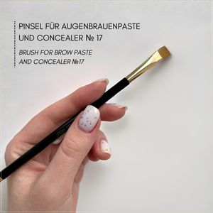 Pinsel für Augenbrauenpaste und Concealer №17