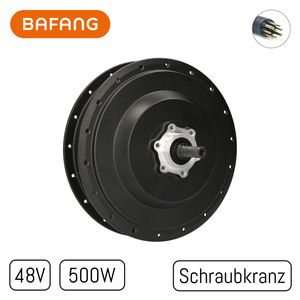 Bafang | E-Bike Nabenmotor G040 Hinterrad 500W, Schraubkranz
