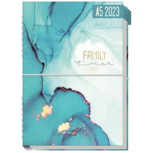 Family-Timer 2023 12 Monate [Smaragd Gold]