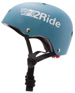 Dziecięcy kask rowerowy Sun Baby TRACKER Love 2 RIDE S 50-54 cm LED Steel