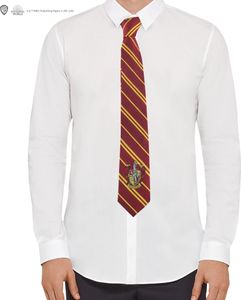 Cinereplicas Gryffindor Krawatte Mit Gewebtem Logo Mehrfarbig  Mehrfarbig One Size