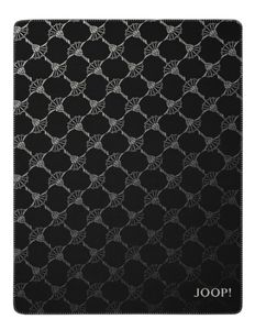 JOOP! Plaid Cornflower Farbe Schwarz Größe 150 x 200