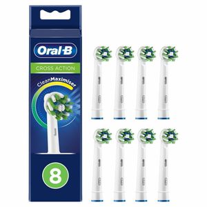 Oral-B CrossAction-Bürstenkopf mit CleanMaximiser, 8