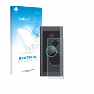 upscreen Schutzfolie für Ring Video Doorbell Wired Antibakterielle Folie Matt Entspiegelt Anti-Fingerprint Anti-Kratzer