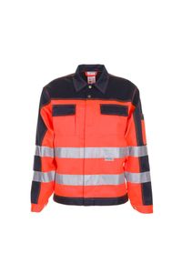 PLANAM Warnschutz Bundjacke in 3 Farben Gr. 24 - 70, Farbe:orange/marine, Größe:56 EU