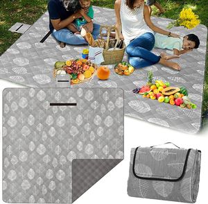 Picknickdecke Wasserdicht Campingdecke Sanddichte Outdoordecke Familiendecke Picknick Matte mit Tragegriff Waschbar für Camping Reise, 200 cm, 200 cm