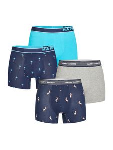 Happy Shorts unterhose unterwäsche boxershort short Print mehrfarbig3 M (Herren)