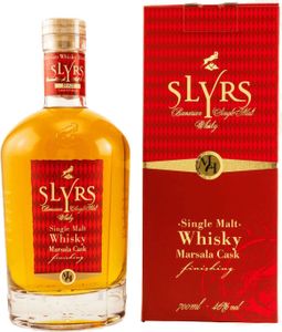 Slyrs Bavarian Single Malt Whisky | Marsala Cask Finishing | 0,7l. Flasche in Geschenkbox