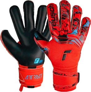 Rękawice Reusch Attrakt Gold X Evolution Cut Finger Support 53 70 950 3333 - CZERWONY, 9