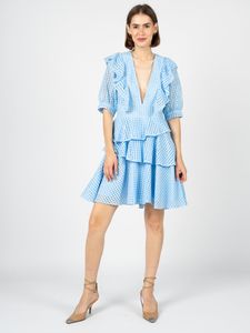 Silvian Heach Dress - CVP23011VE - Blue- Veľkosť: 38(EU)