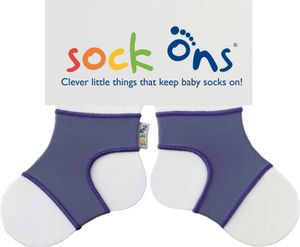 Sock Ons Sockenhalter Babysocken Large 6-12m Taube Blueberry