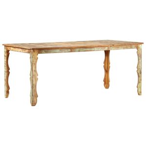 vidaXL Jedálenský stôl 180 x 90 x 76 cm Recyklované masívne drevo