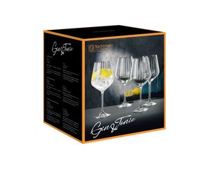 Nachtmann Cocktailglas Gin&Tonic 640 ml, Ø 10,5 cm, H 22,2 cm, klar (4er Pack)