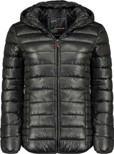 Geographical Norway Damen Jacke Winterjacke Annecy, Black, Größe XXL
