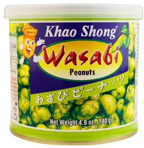 Khao Shong orzeszki ziemne wasabi snack culture dla miłośników ostrych przypraw 140g