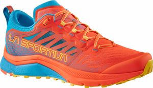 La Sportiva Jackal II Cherry Tomato/Tropic Blue 44 Trailowe buty do biegania