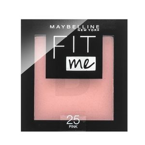 Maybelline Fit Me Mineralný Rúž na Líca 25 Pink - Rozžiarujúci pigment pre prirodzený efekt. Odolný a jemný. 5 g balenie.