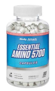 Body Attack Essential Amino 5700 - 180 Kapseln