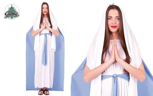 heilige Jungfrau Maria Kostüm für Damen Gr. M/L, Größe:L