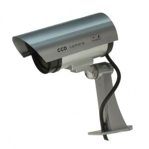 Dummy Modell Überwachnungskamera Blinkes Licht Kamera Attrappe Alarmanlage  CCTV DIY Paper Model Toys 3D Monitoring Camera