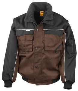 Workguard Heavy Duty Jacket / Arbeitsjacke - Farbe: Tan/Black - Größe: M