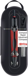 rotring Schnellverstell Zirkel COMPACT Länge: 170 mm Mittelradspindel rotring Schnellverstell Zirkel COMPACT Länge: 170 mm Mittelradspindel
