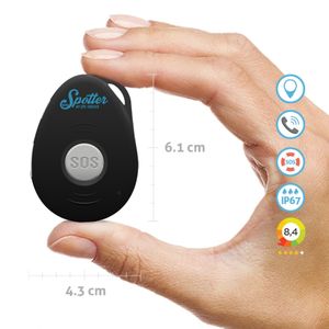 Spotter GPS Tracker | GPS tracker kind | GPS tracker Demenz | Kein abonnement | SOS-Taste | Anruffunktion | Zoneneinstellung | Alarmeinstellung