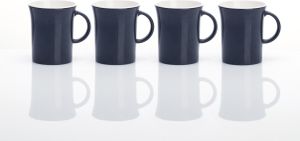 4er-Set Melamintassen  Two Tone 325ml