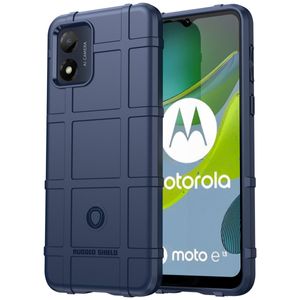 Motorola Moto E13 Hülle - Silikon - iMoshion Soft Case,Backcover - Dunkelblau