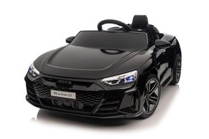 Audi E-Tron GT Kinder Elekto auto Kinderauto Kinderfahrzeug Kinder Elektroauto , Farbe:Schwarz