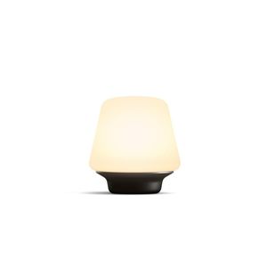 Philips Hue Wellness LED-Lampe, Bluetooth, E27, 6 W (60 W), 806 lm, weißes Licht (2200-6500 K), IP20, 18,6 cm, Glas, Schwarz, inkl. Schalter mit Dimmer