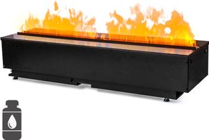 Dimplex Cassette 1000R Kamineinsatz, Opti-myst 3D, Modell 2025: Spiegelglas schwarz