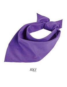 SOLS Unisex šatka 01198 Violett Dark Purple 62 x 62 x 80 cm