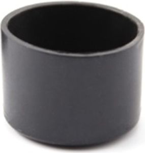 18mm černé překrytí nohou nábytkových židlí
