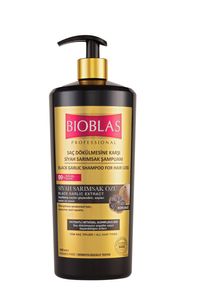 Bioblas Schwarzer Knoblauch Shampoo 1000ml Anti Haarausfall für M/F geruchlos