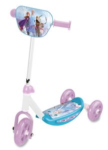 Disney Eiskönigin Frozen 3-Rad Tretroller für Mädchen in Pink | Stabiler Kick Scooter für Kinder ab 3 Jahren