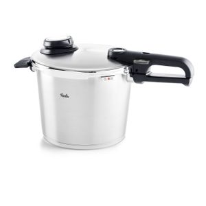 Fissler Vitavit Premium / Schnellkochtopf (6 L, Ø 22 Cm) Edelstahl-Dampfkochtopf,4-Garstufen, Inkl. Einsatz - Induktion