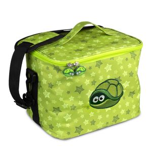 fridoli Toniebox Tasche mit Schultergurt | für Toniebox Starterset und Zubehör | grün | Immer Alles aufgeräumt | für bis zu 20 Tonies | Tonie Tasche