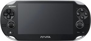 Sony PlayStation Vita 12,7 cm (5 Zoll) Display Touchscreen OLED Handheld-Spielekonsole - Schwarz - 16:9 - 960 x 544 - ARM 2 GHz - 512 MB Speicher SGX543MP4+ - Wireless LAN - Bluetooth